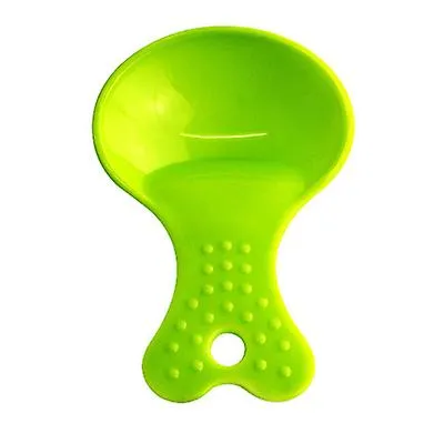 3pcs yellow Environmental Friendly And Durable Plastic Pet dog & cat Food Scoop AZ2657