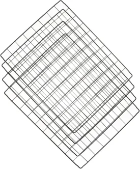 4Pcs Wire Fence Panels for Dog Playpen Durable Iron Mesh Sheets for Indoor Pet Safety Easy to Assemble Puppy Enclosure Playpen Panels for Dogs
