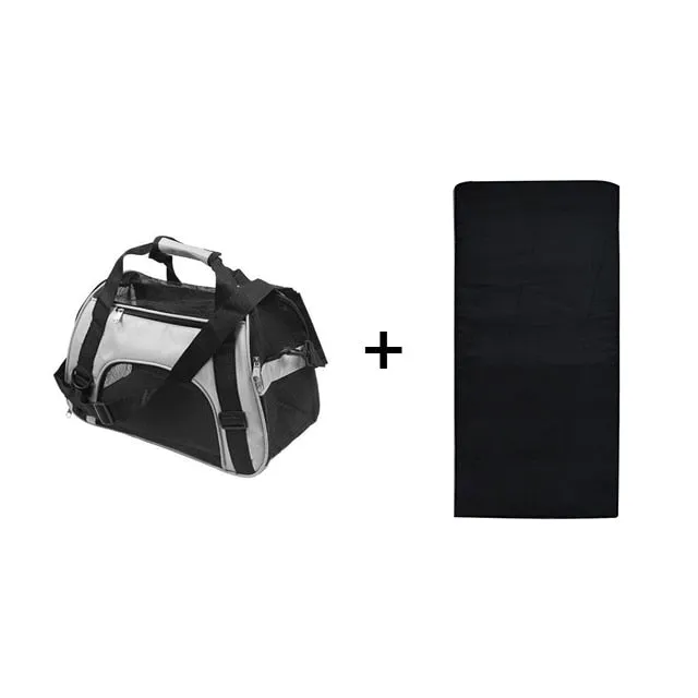 Best Portable Dog Cat Carrier Bag Breathable Mesh Bags Outgoing Handbag