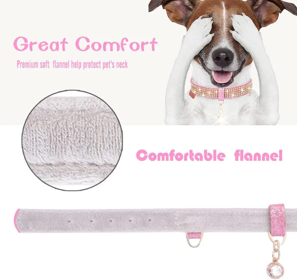 Bling Rhinestone Pet Collar