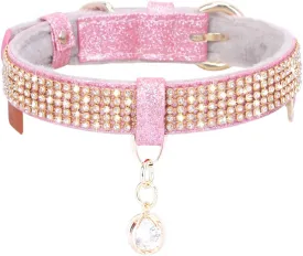 Bling Rhinestone Pet Collar