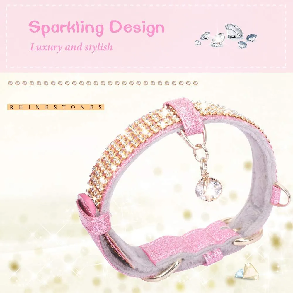 Bling Rhinestone Pet Collar