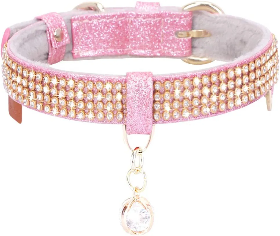 Bling Rhinestone Pet Collar