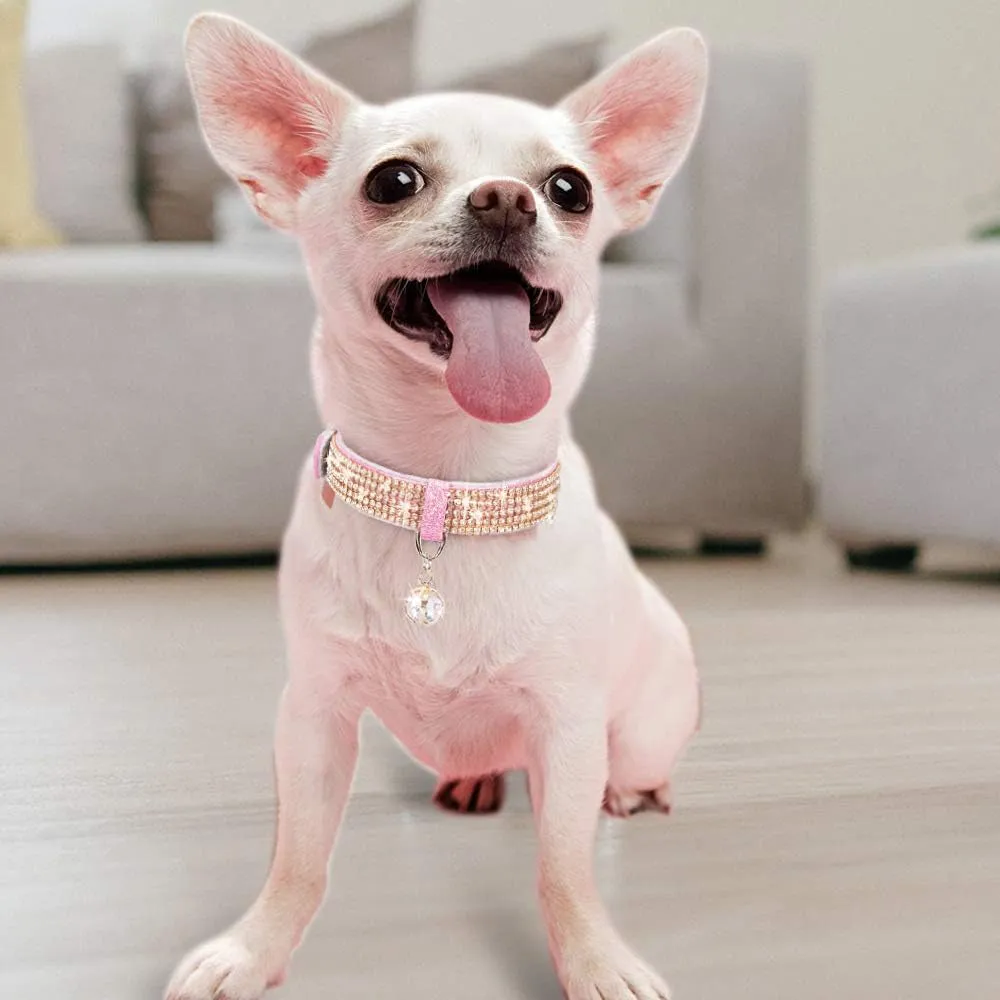 Bling Rhinestone Pet Collar