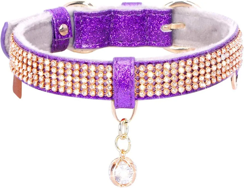 Bling Rhinestone Pet Collar