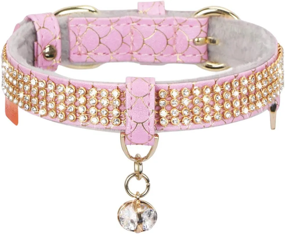 Bling Rhinestone Pet Collar