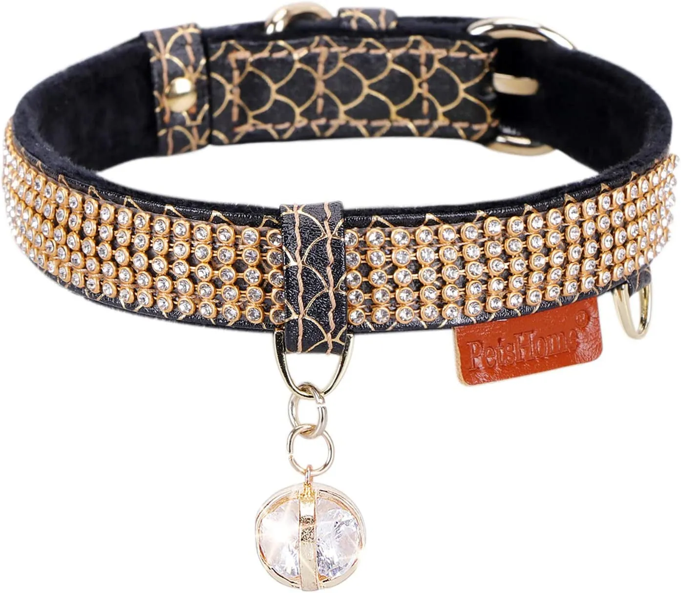 Bling Rhinestone Pet Collar