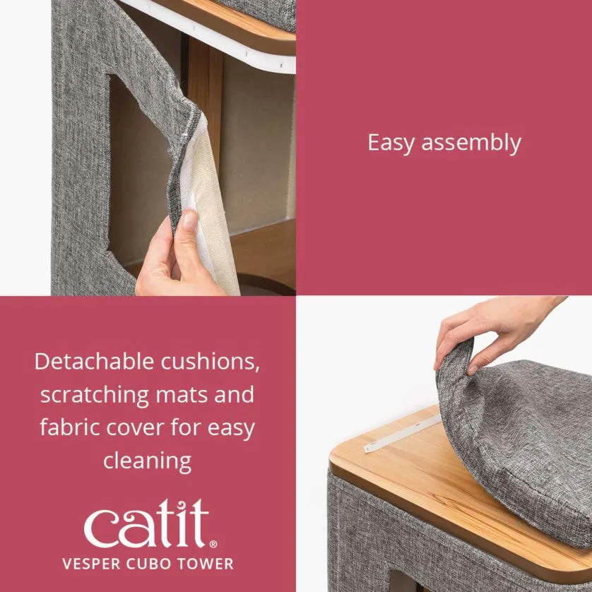 Catit Vesper Cubo Tower – Stone