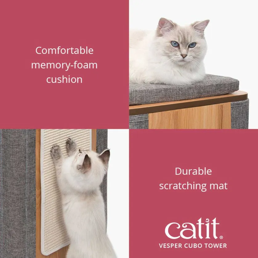 Catit Vesper Cubo Tower – Stone