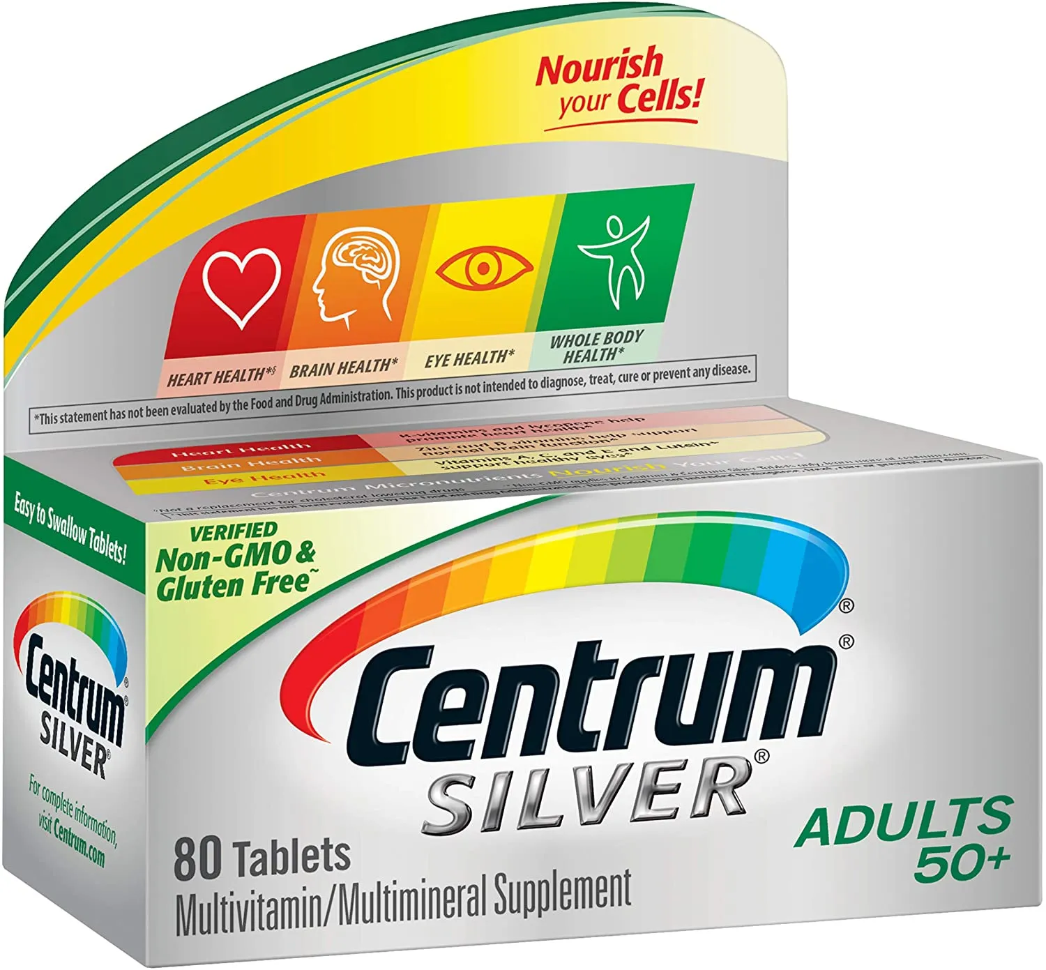 Centrum SIlver Adults 50 , 80 Tablets