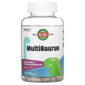Children's multivitamins KAL with berry, grape and orange flavors 90 chewable tablets