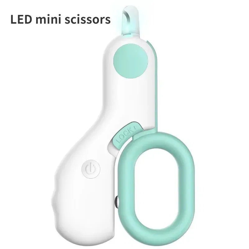 Ergonomic Adjustable Pet Nail Clippers for Dogs & Cats