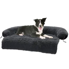 Fluffy Dog Bed XL – Warm Winter Pet Blanket, Portable and Washable Dog Sofa & Bed for Large Dogs