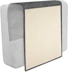 Navaris Cat Scratch Mat Sofa Protector - Natural Sisal Furniture Protector Scratching Pad for Cats - Scratch Carpet for Bed, Chair
