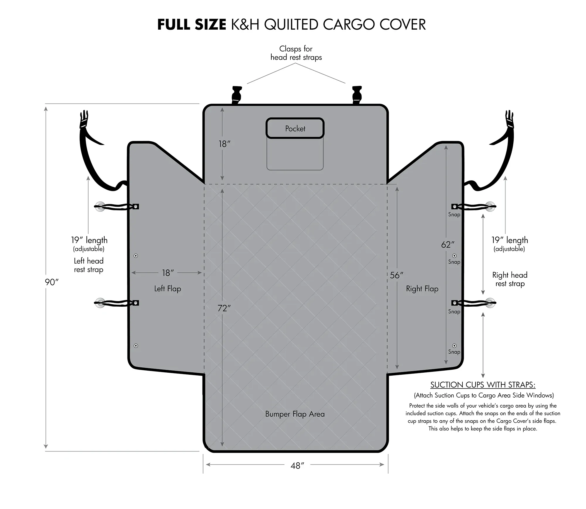 Pet Quilted Cargo Cover