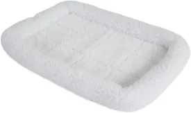 PRECISION PET SnooZZy Sheepskin Bolster Crate Mat, for 24" Crates,Cream,15-30 lbs,2500-SNZ2000