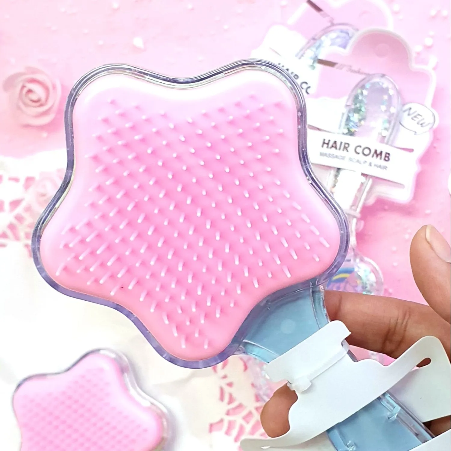 Shimmer Star Haircomb