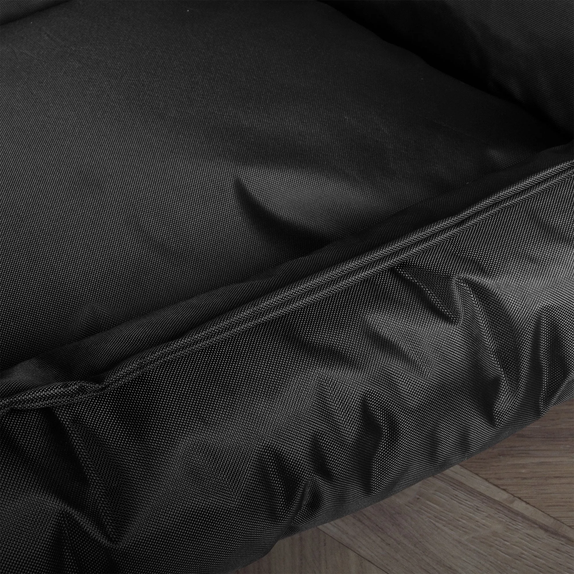 The Bench - Orthopedic Memory Foam Dog Bed - Waterproof Black