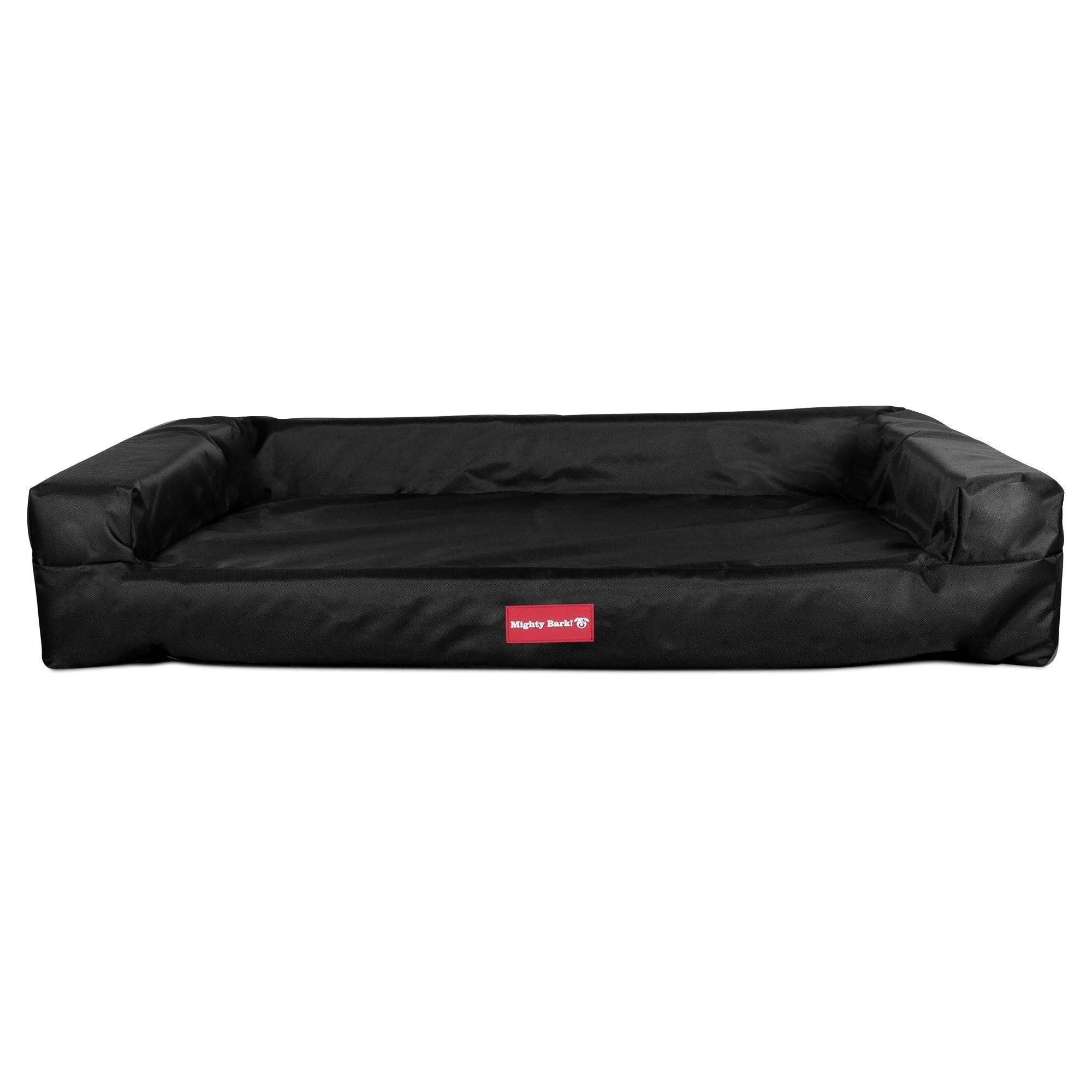 The Bench - Orthopedic Memory Foam Dog Bed - Waterproof Black