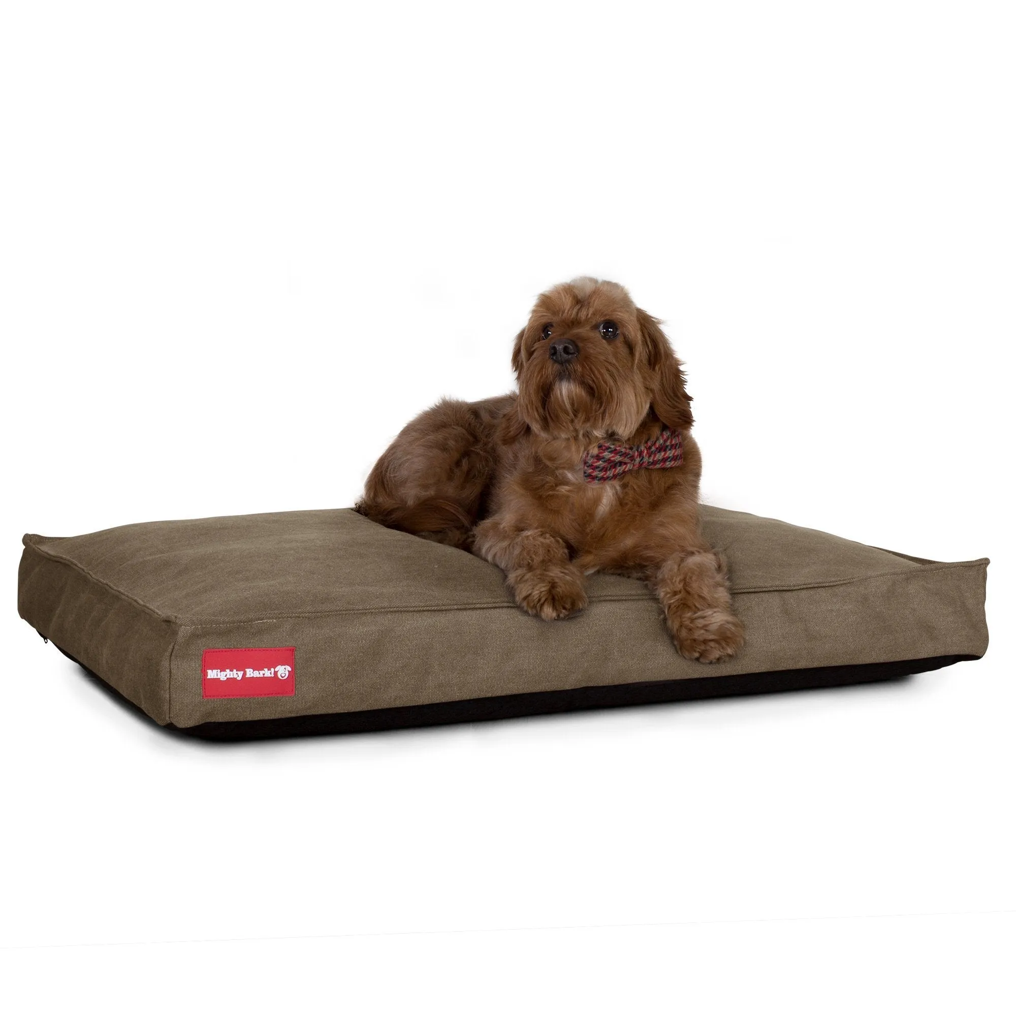 The Mattress - Orthopedic Classic Memory Foam Dog Bed - Stonewashed Denim Earth